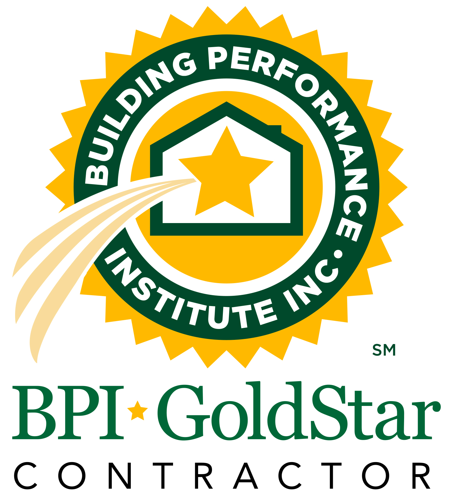 BPI GoldStar Contractor Logo