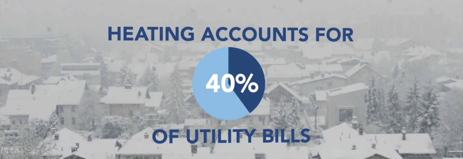 heating accounts for 40% of utility bills image
