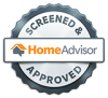 HomeAdvisor: Screened & Approved Logo