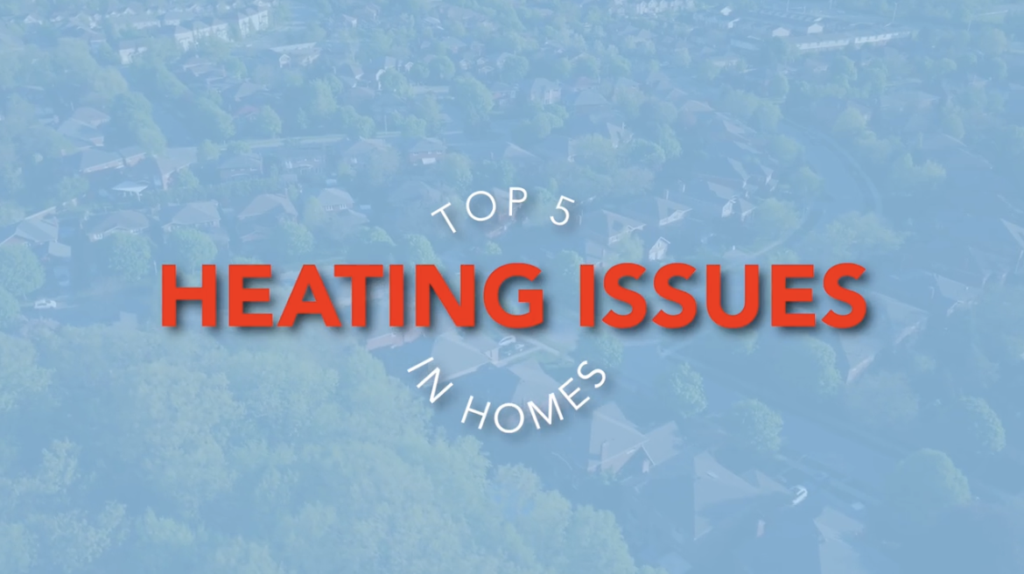 5 Common Heating Issues