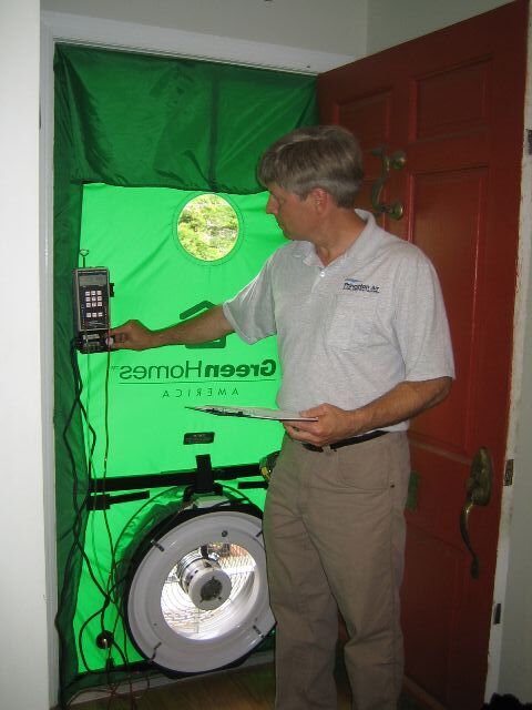 Blower Door Test Princeton Air